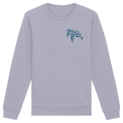 Lässig lustige Wasserschildkröte - Organic Basic Unisex Sweatshirt
