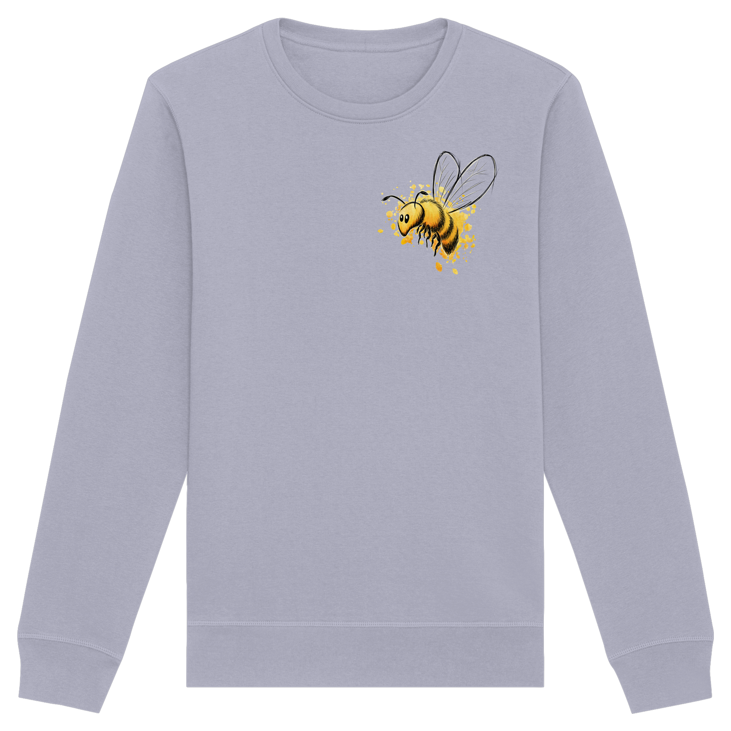 Lässige kleine Honig-Biene - Organic Basic Unisex Sweatshirt