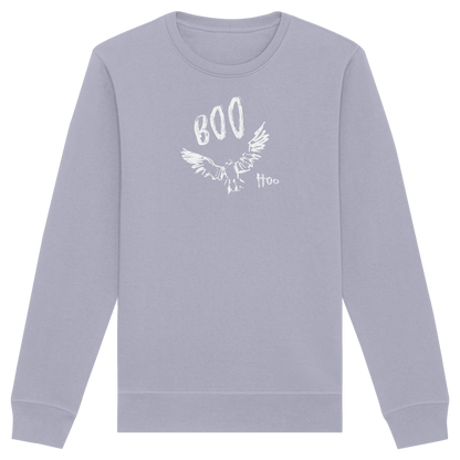 Boo Hoo! Fliegende Eule  - Organic Basic Unisex Sweatshirt