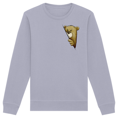 Funky Bär Illustration - Organic Basic Unisex Sweatshirt