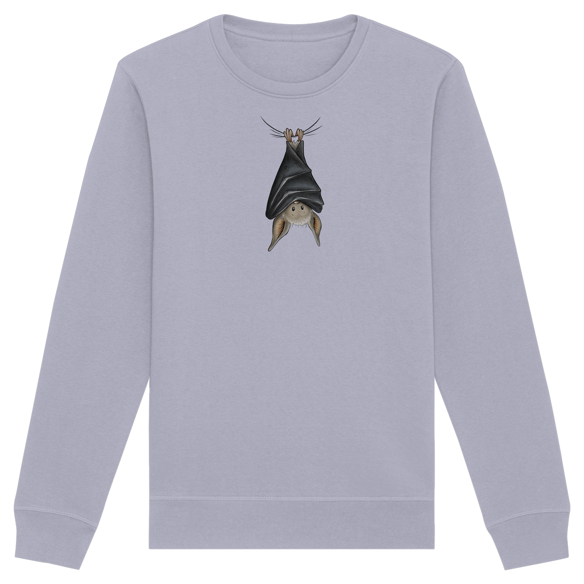 Lustig chillende Fledermaus - Organic Basic Unisex Sweatshirt