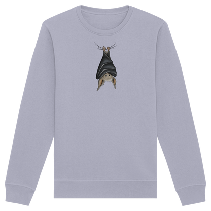 Lustig chillende Fledermaus - Organic Basic Unisex Sweatshirt
