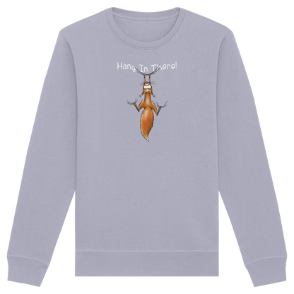 Hang In There | Lässiges Eichhörnchen - Organic Basic Unisex Sweatshirt