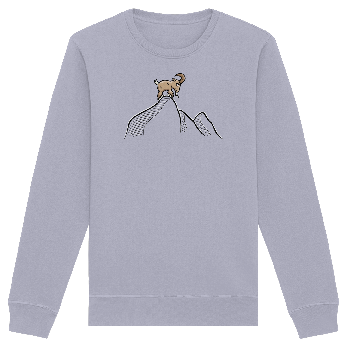 Ziegenbock in den Bergen - Organic Basic Unisex Sweatshirt