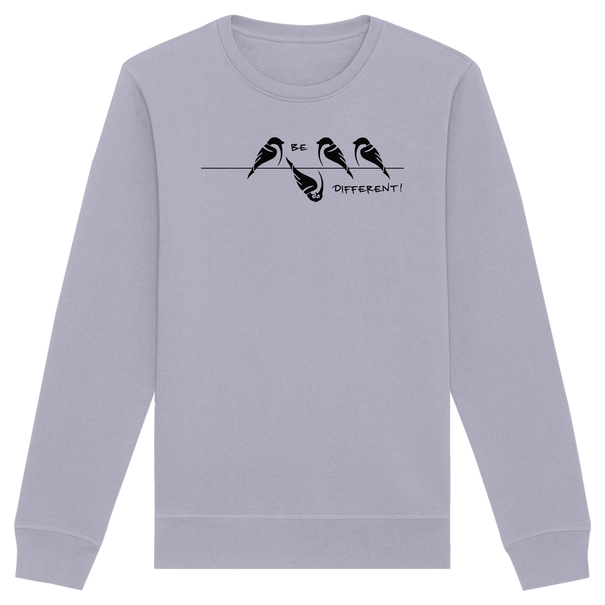 Sei anders, kleiner Spatz - Organic Basic Unisex Sweatshirt