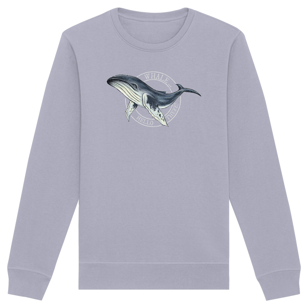 Whale, Hello There | Buckelwal - Organic Basic Unisex Sweatshirt