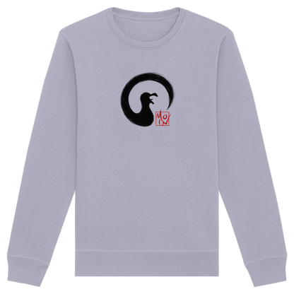 Moin kreischende japanische Enso Möwe - Organic Basic Unisex Sweatshirt