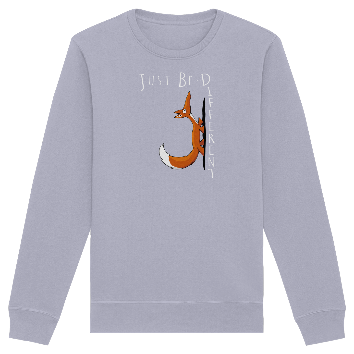 Just Be Different | Sei Anders, kleiner Fuchs - Organic Basic Unisex Sweatshirt
