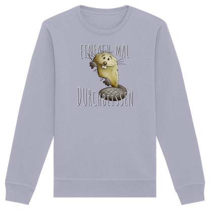 Einfach mal Durchbeissen Biber - Organic Basic Unisex Sweatshirt