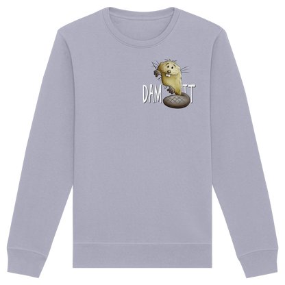 Dam It Verdammt Lustiger Biber - Organic Basic Unisex Sweatshirt
