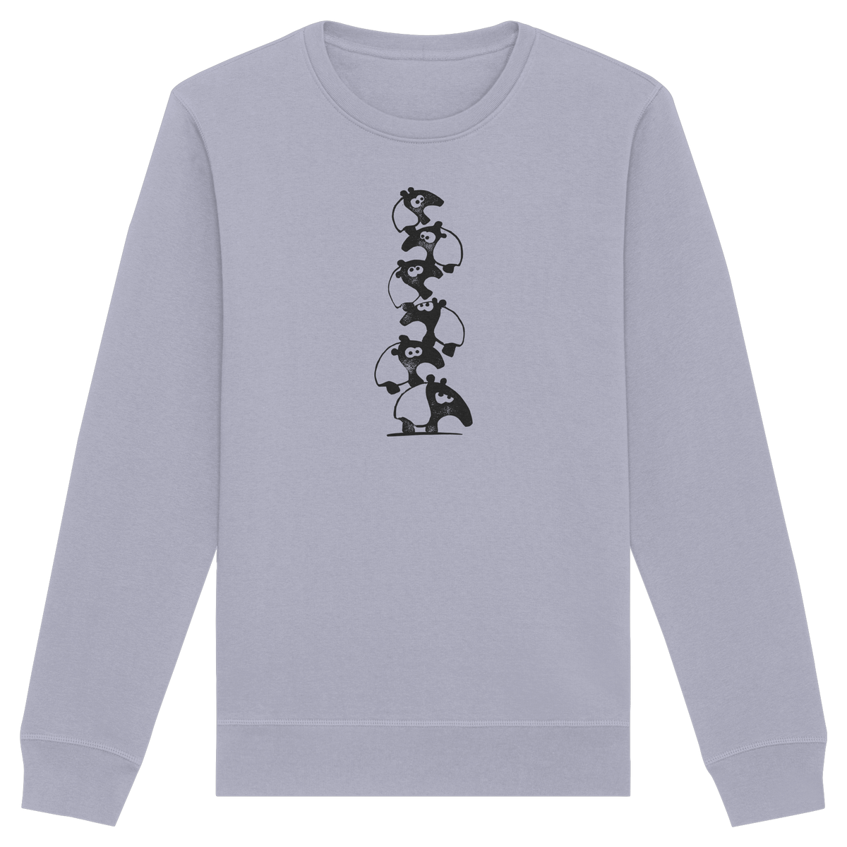 Lustiger Haufen aus Schabracken-Tapiren - Organic Basic Unisex Sweatshirt