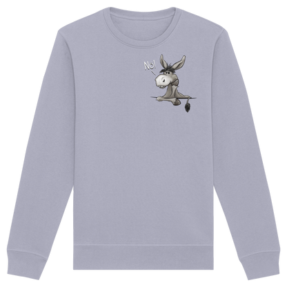 Nö! Störrischer Esel - Organic Basic Unisex Sweatshirt