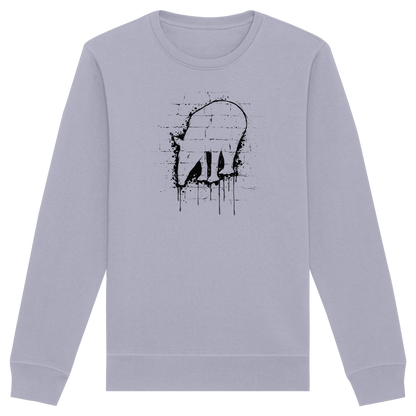 Urban Street Art Tapir Silhouette - Organic Basic Unisex Sweatshirt