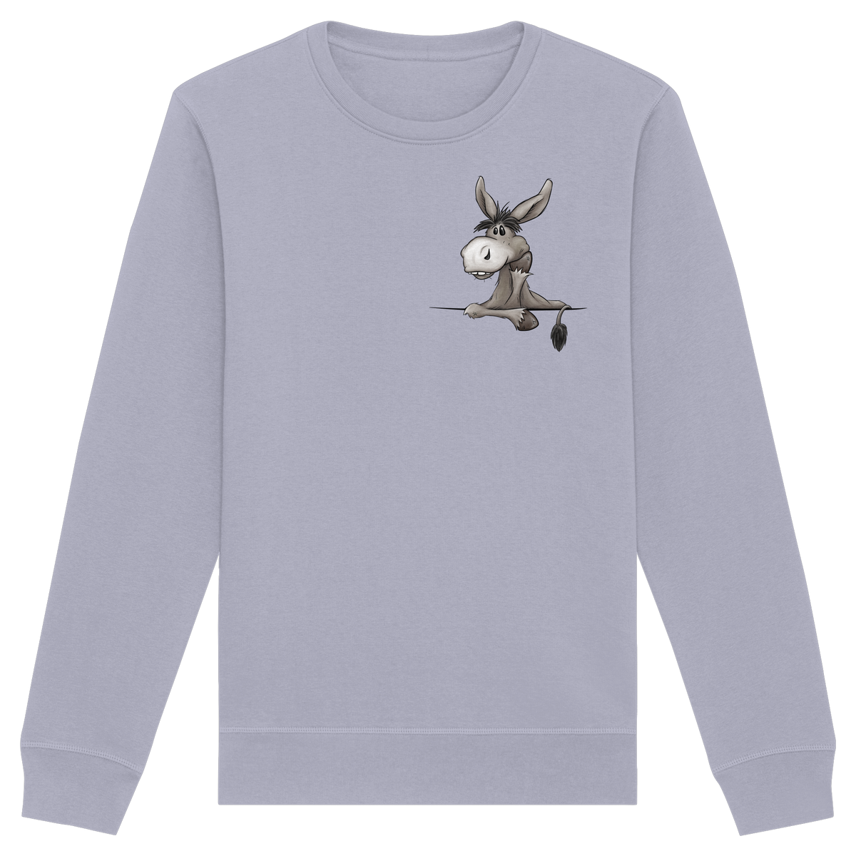 Lustiger lässiger Esel - Organic Basic Unisex Sweatshirt