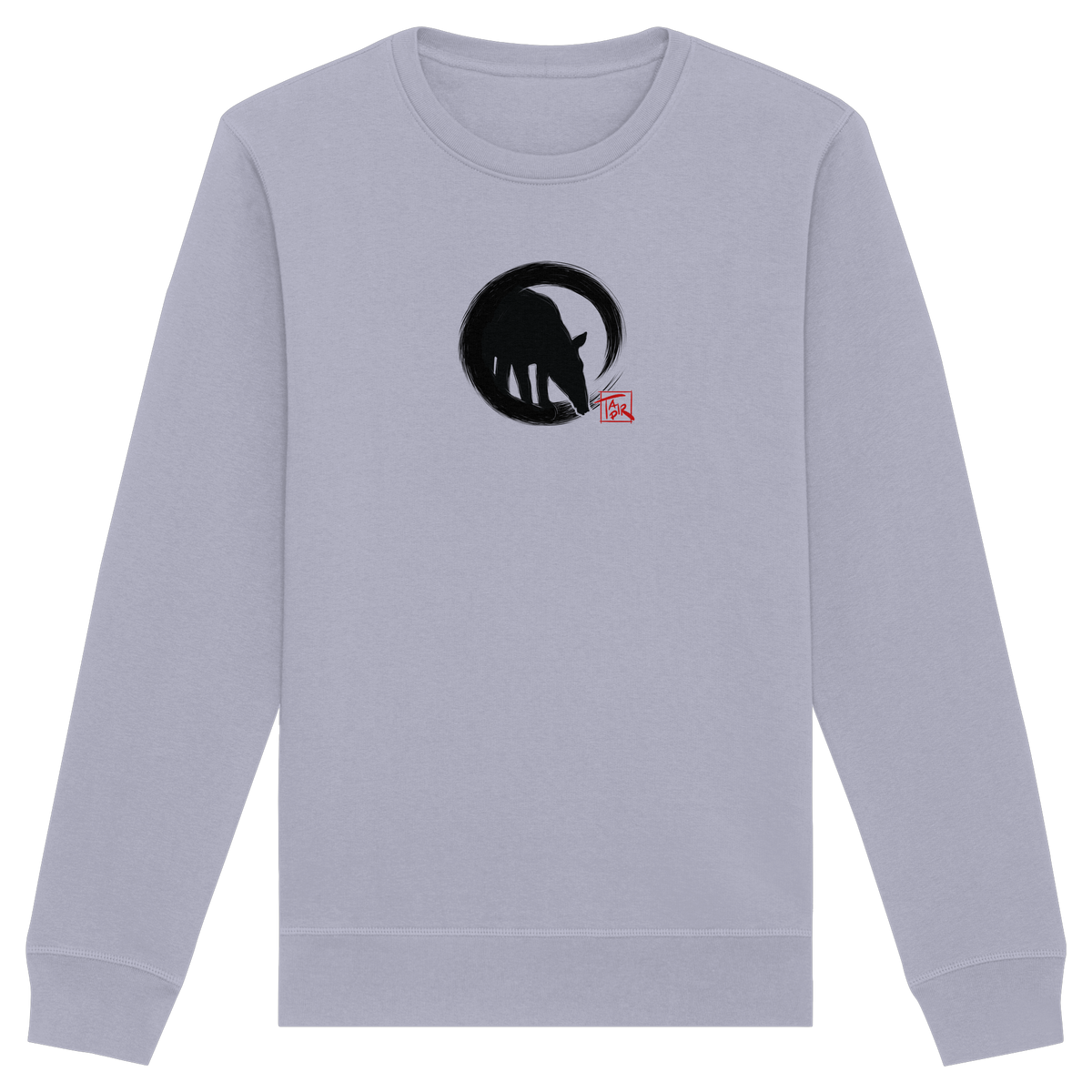 Zen Tapir im japanischen Enso Kreis - Organic Basic Unisex Sweatshirt