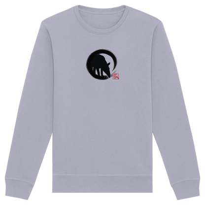 Zen Tapir im japanischen Enso Kreis - Organic Basic Unisex Sweatshirt