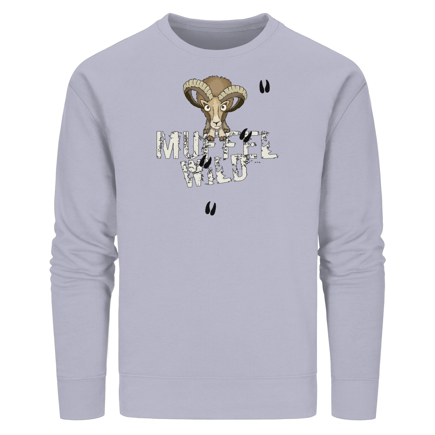 Muffel Wild Mufflon - Organic Basic Unisex Sweatshirt