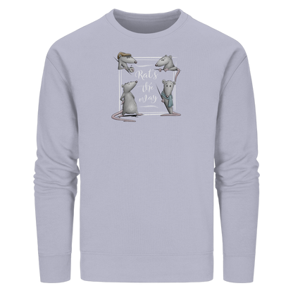 Rat’s The Way Kaffeehaus Ratten - Organic Basic Unisex Sweatshirt