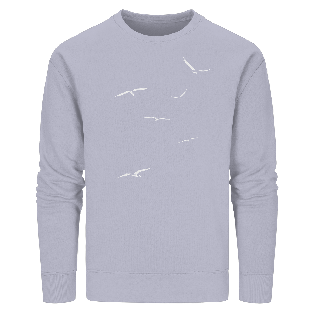 Vogelschwarm – Traum vom Fliegen - Organic Basic Unisex Sweatshirt