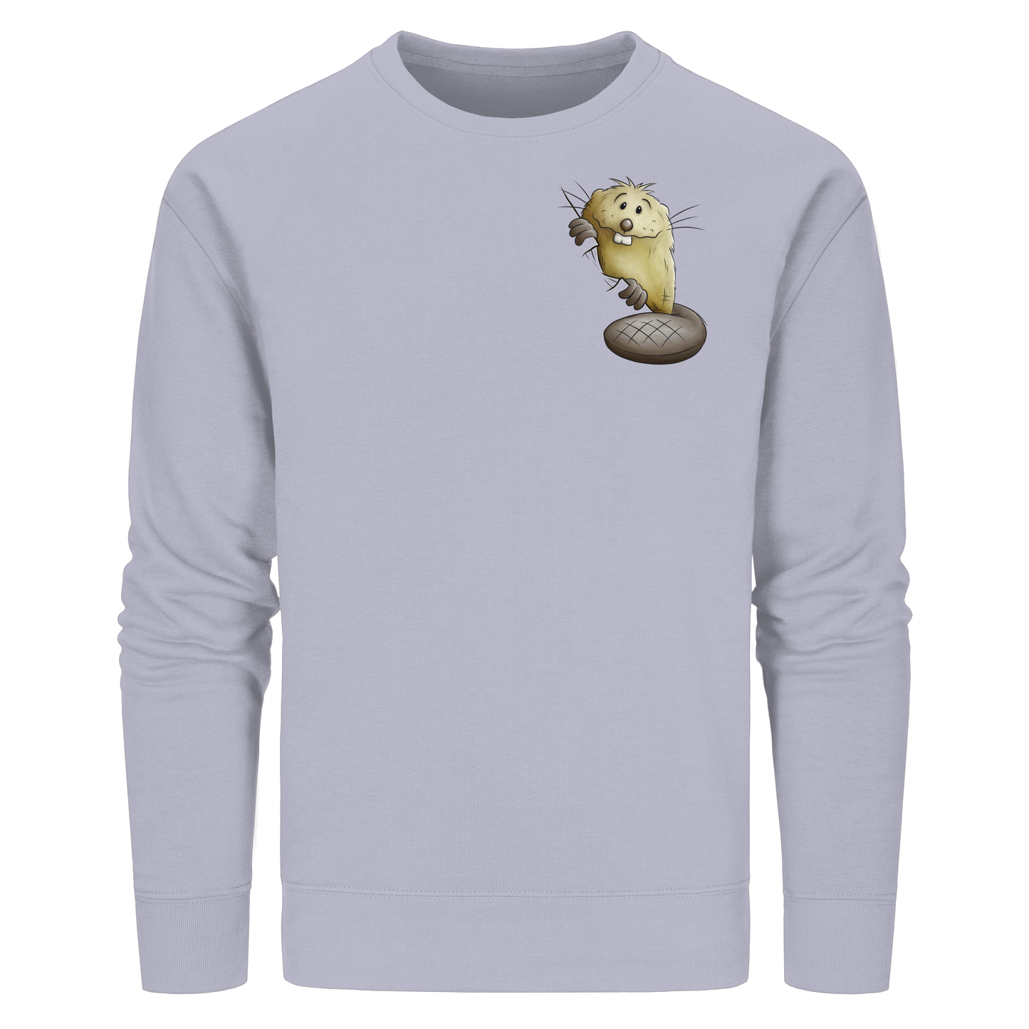 Lustiger frecher Biber - Organic Basic Unisex Sweatshirt