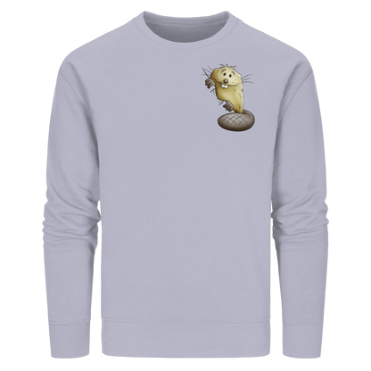 Lustiger frecher Biber - Organic Basic Unisex Sweatshirt