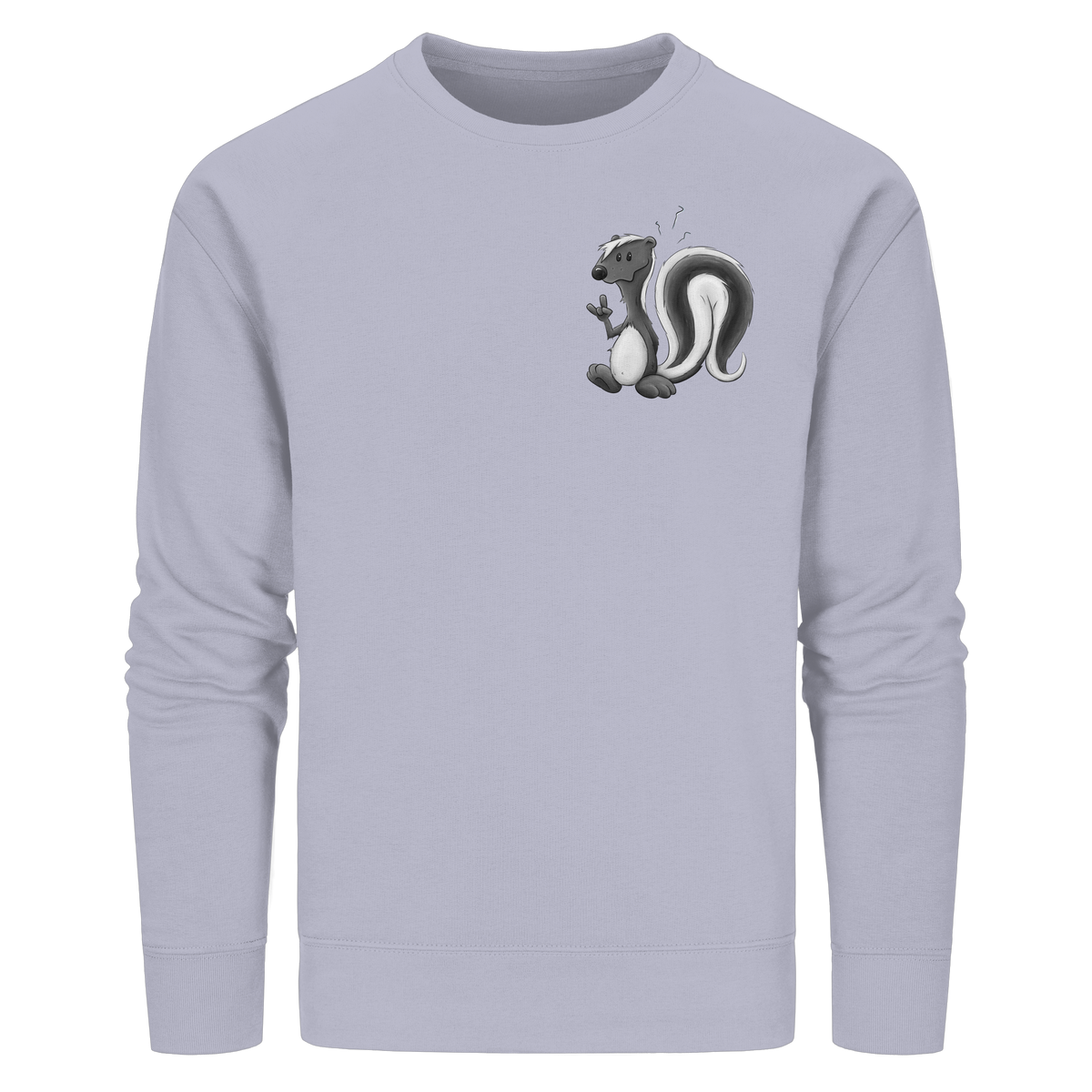 Lustig stinkiges Stinktier - Organic Basic Unisex Sweatshirt