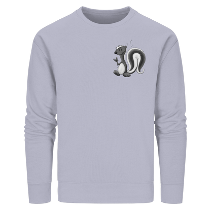 Lustig stinkiges Stinktier - Organic Basic Unisex Sweatshirt
