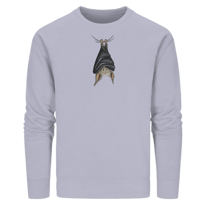 Lustig chillende Fledermaus - Organic Basic Unisex Sweatshirt