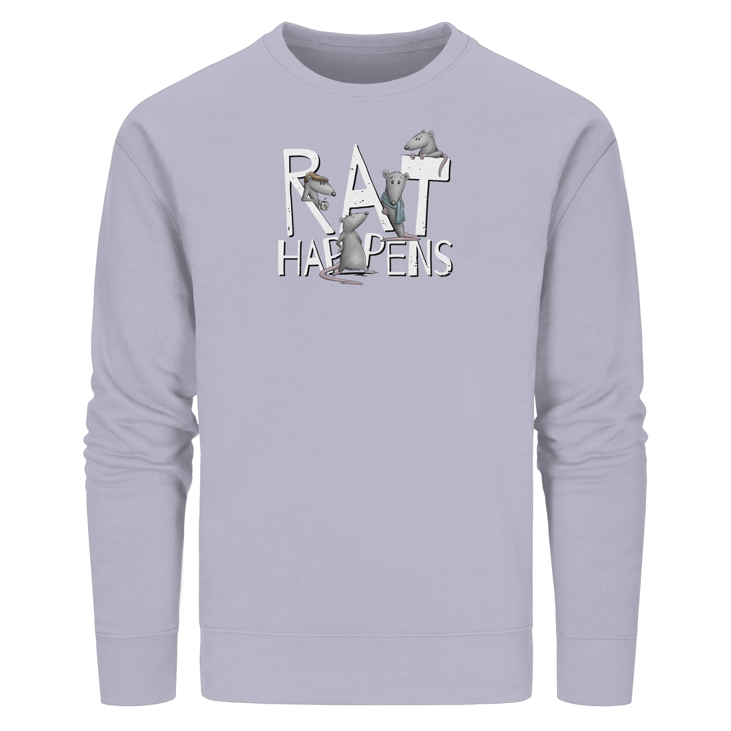 Rat Happens Ratten - Organic Basic Unisex Sweatshirt