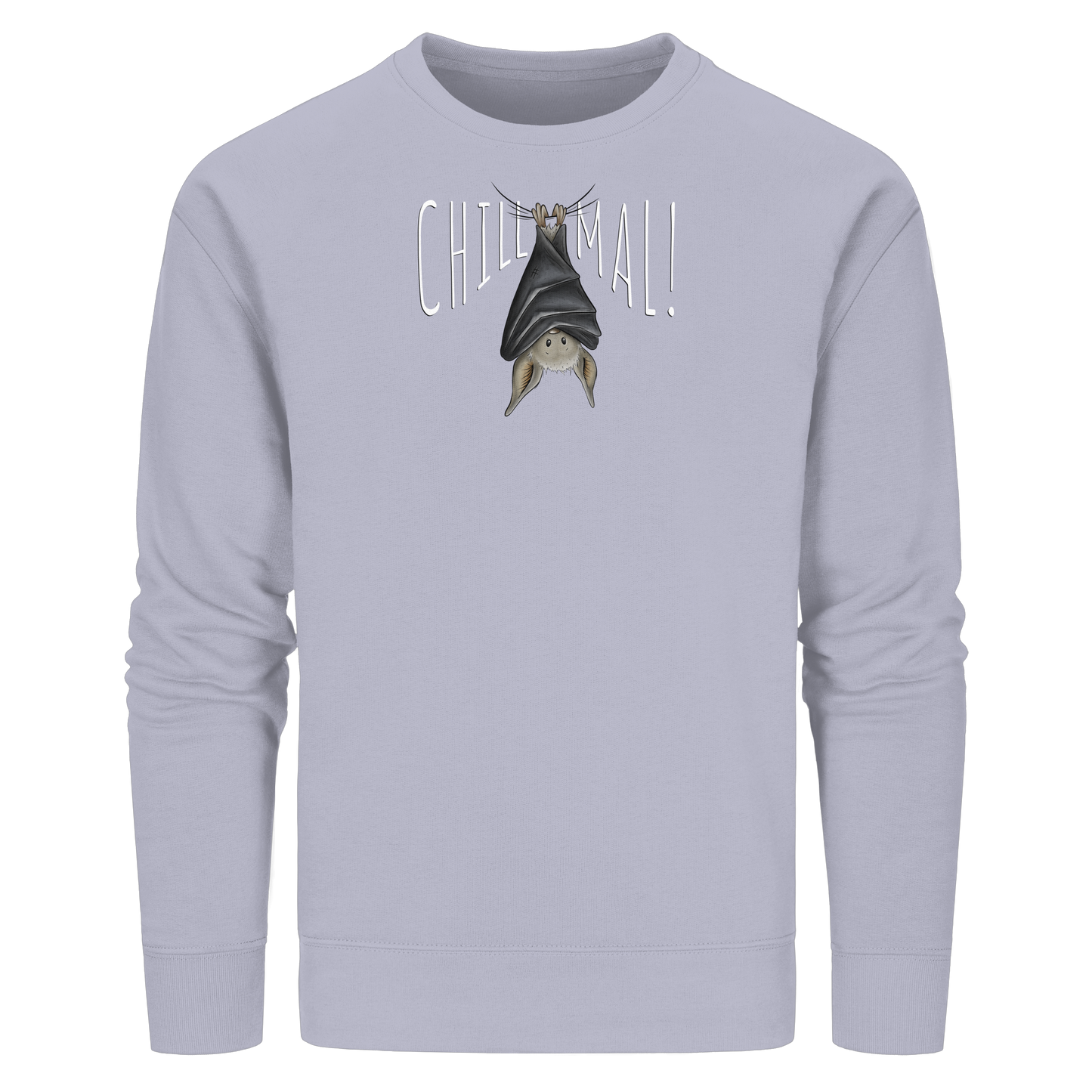 Chill Mal gemütliche Fledermaus - Organic Basic Unisex Sweatshirt