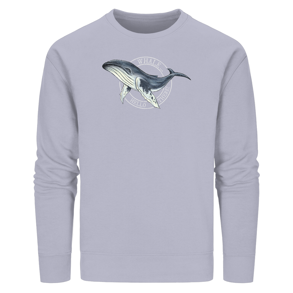 Whale, Hello There | Buckelwal - Organic Basic Unisex Sweatshirt