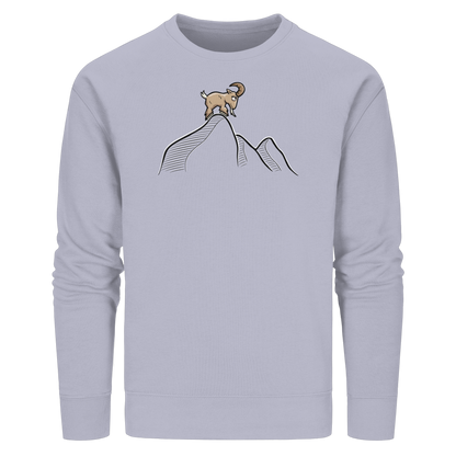 Ziegenbock in den Bergen - Organic Basic Unisex Sweatshirt
