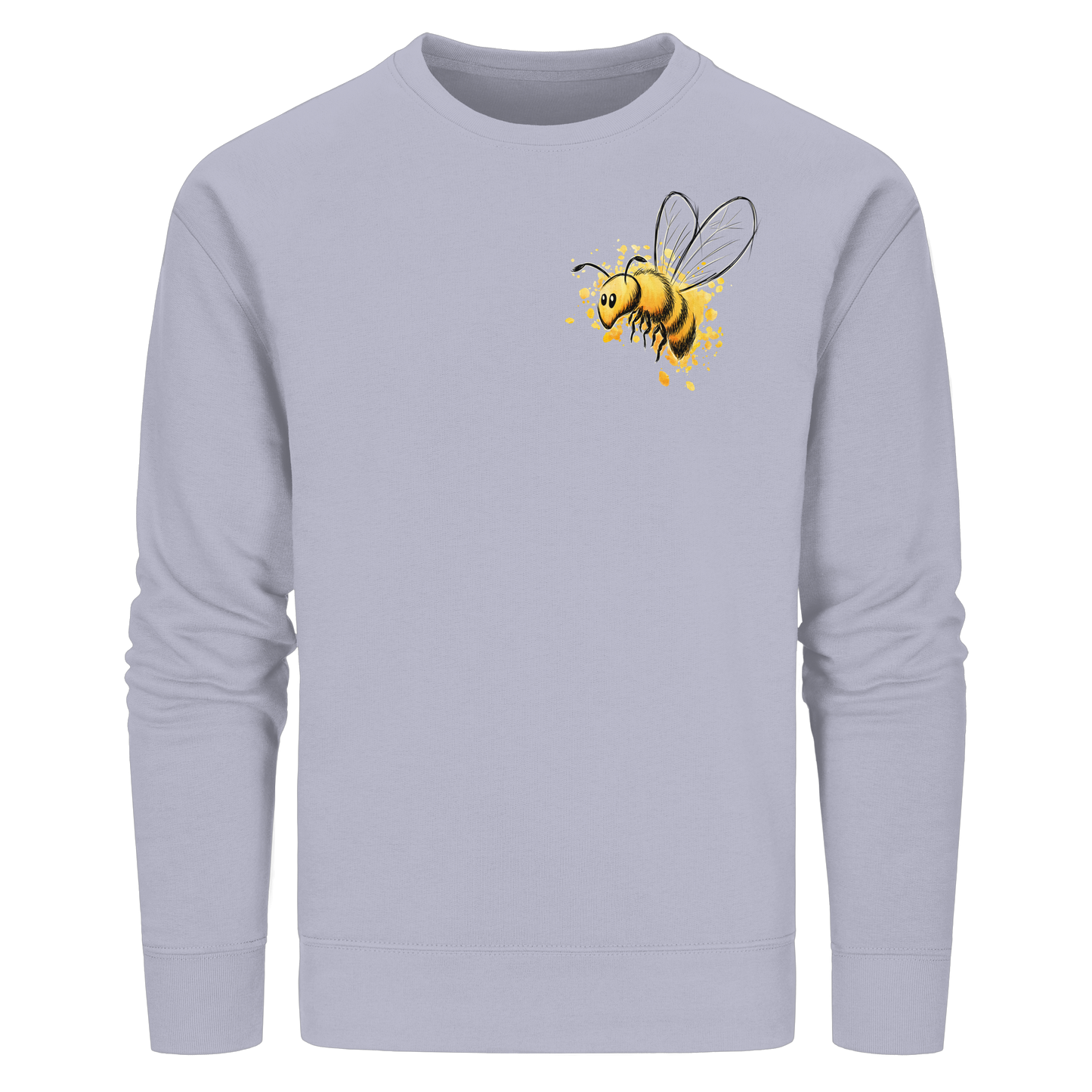 Lässige kleine Honig-Biene - Organic Basic Unisex Sweatshirt