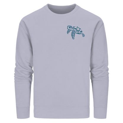 Lässig lustige Wasserschildkröte - Organic Basic Unisex Sweatshirt