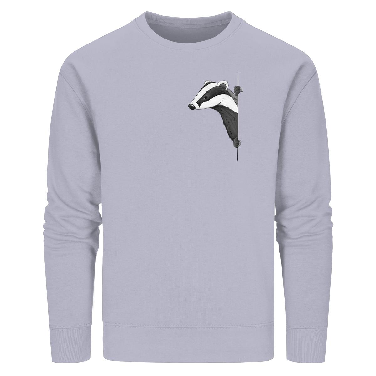 Lässiger Dachs Meister Grimbart - Organic Basic Unisex Sweatshirt