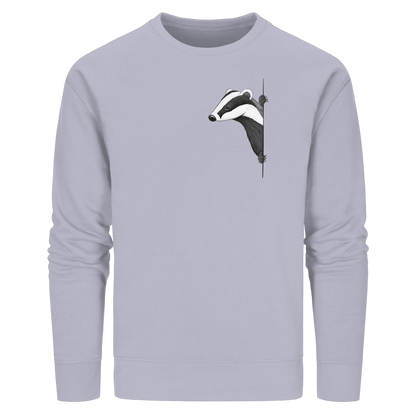 Lässiger Dachs Meister Grimbart - Organic Basic Unisex Sweatshirt