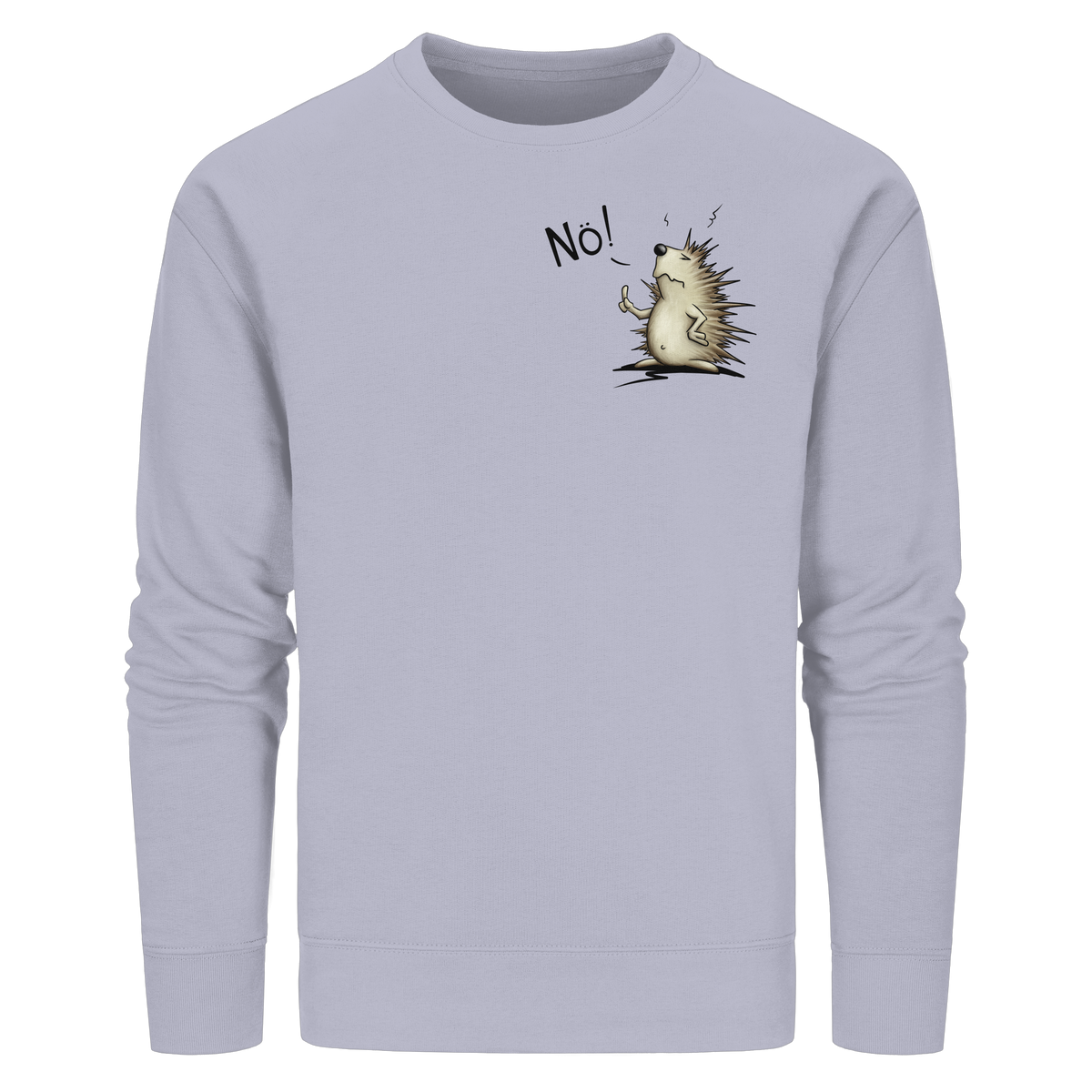 Nö! Grummeliger Igel - Organic Basic Unisex Sweatshirt