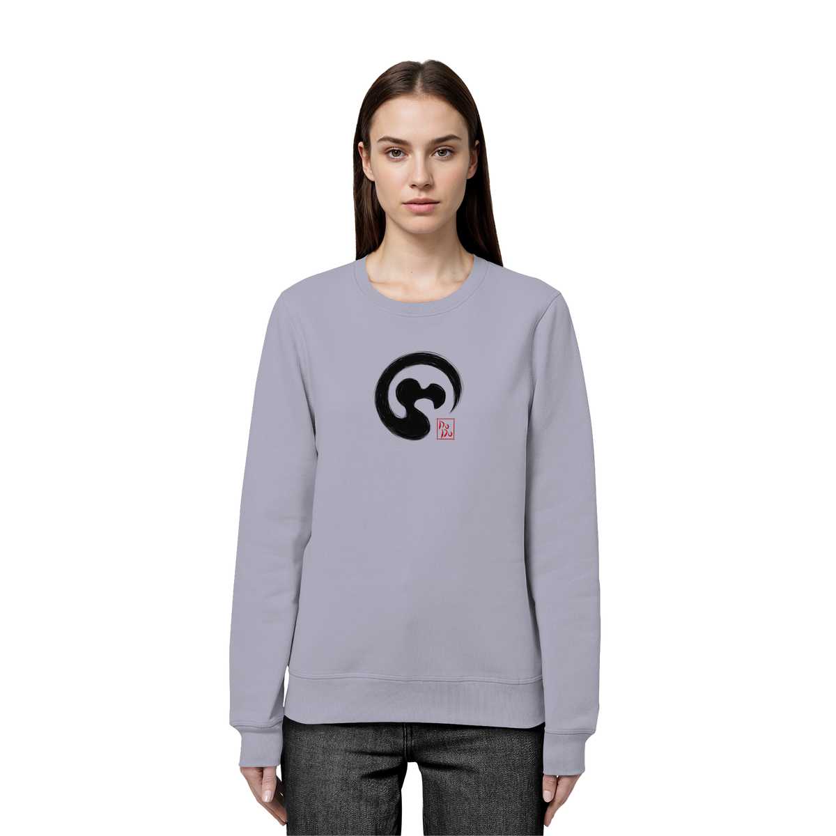 Zen Dodo im japanischen Enso Kreis - Organic Basic Unisex Sweatshirt
