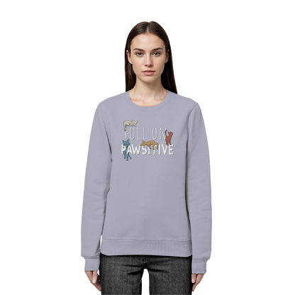 Full On Pawsitive! Gechillte Katzen - Organic Basic Unisex Sweatshirt
