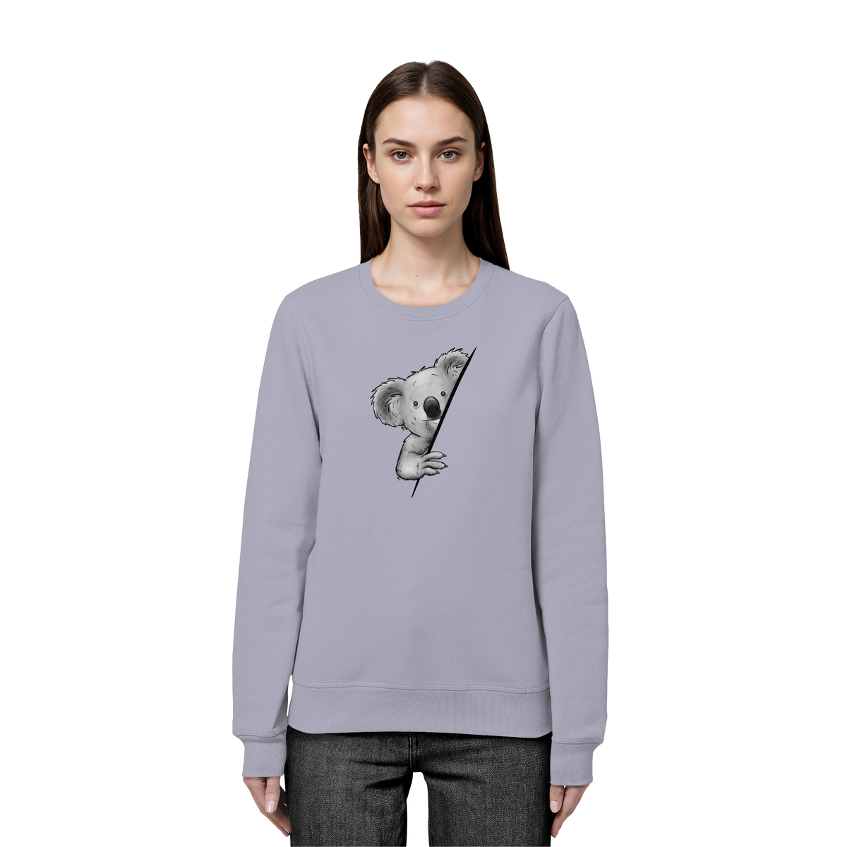 Koala Bär Illustration - Organic Basic Unisex Sweatshirt