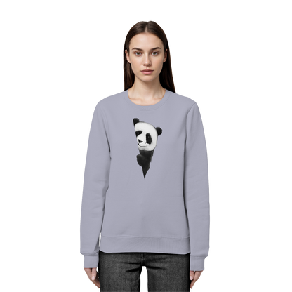 Panda Bär Illustration - Organic Basic Unisex Sweatshirt