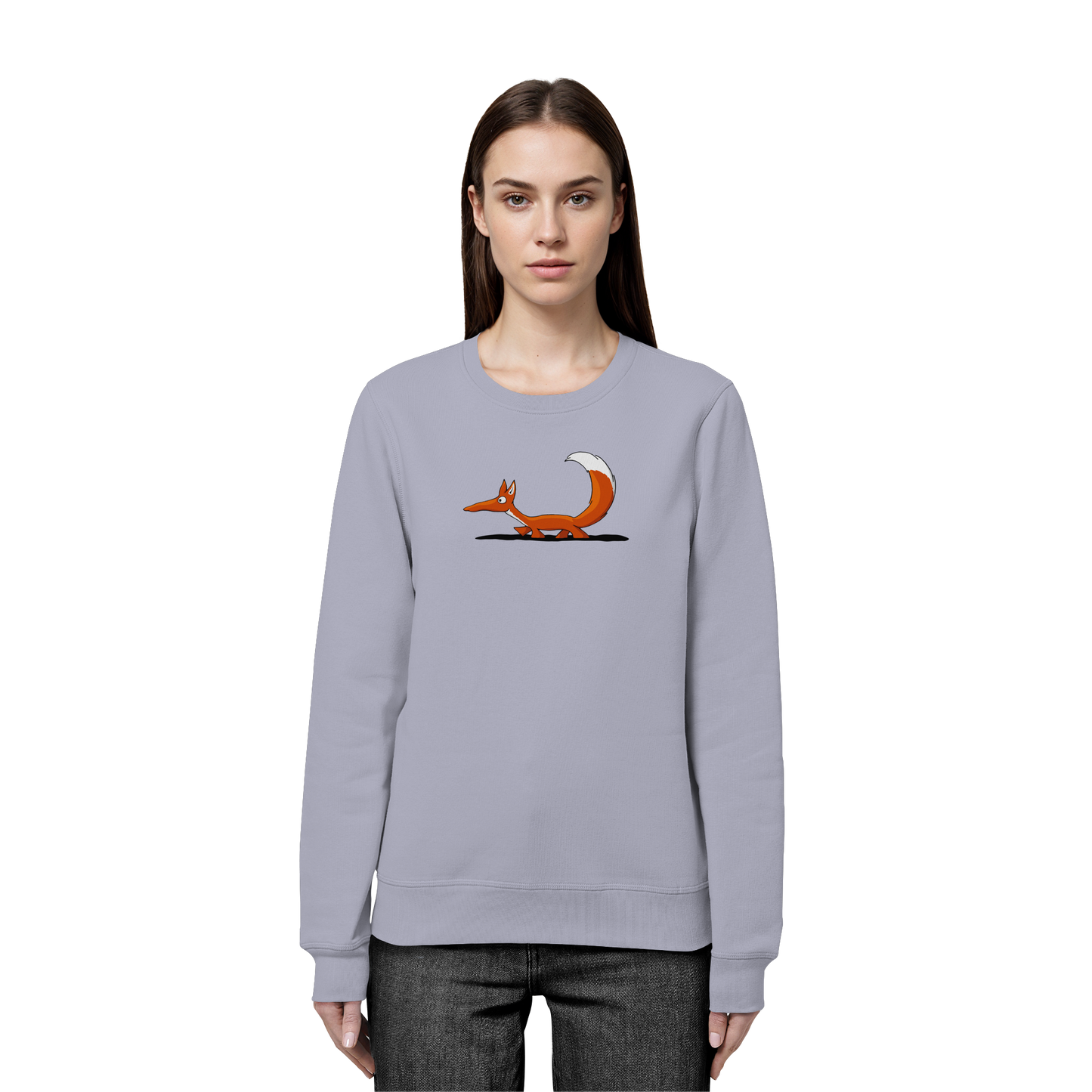 Lässiger cooler Fuchs | Mr. Fox, der Schleicher - Organic Basic Unisex Sweatshirt