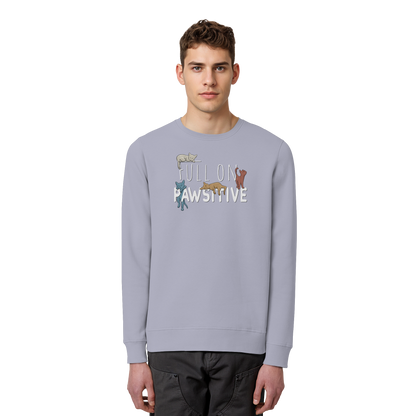 Full On Pawsitive! Gechillte Katzen - Organic Basic Unisex Sweatshirt