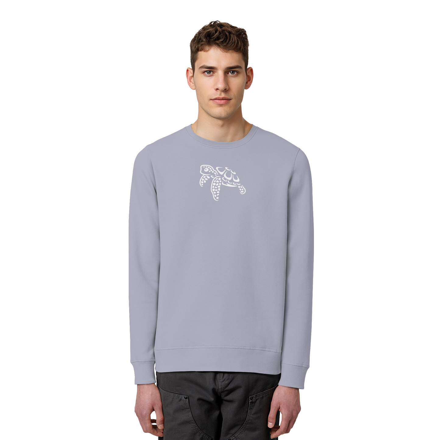 schwimmende Meeres-Schildkröte - Organic Basic Unisex Sweatshirt