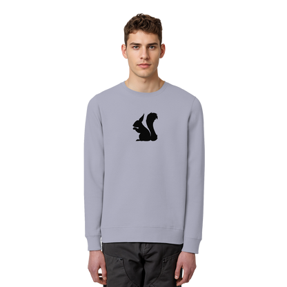 Eichhörnchen Silhouette - Organic Basic Unisex Sweatshirt