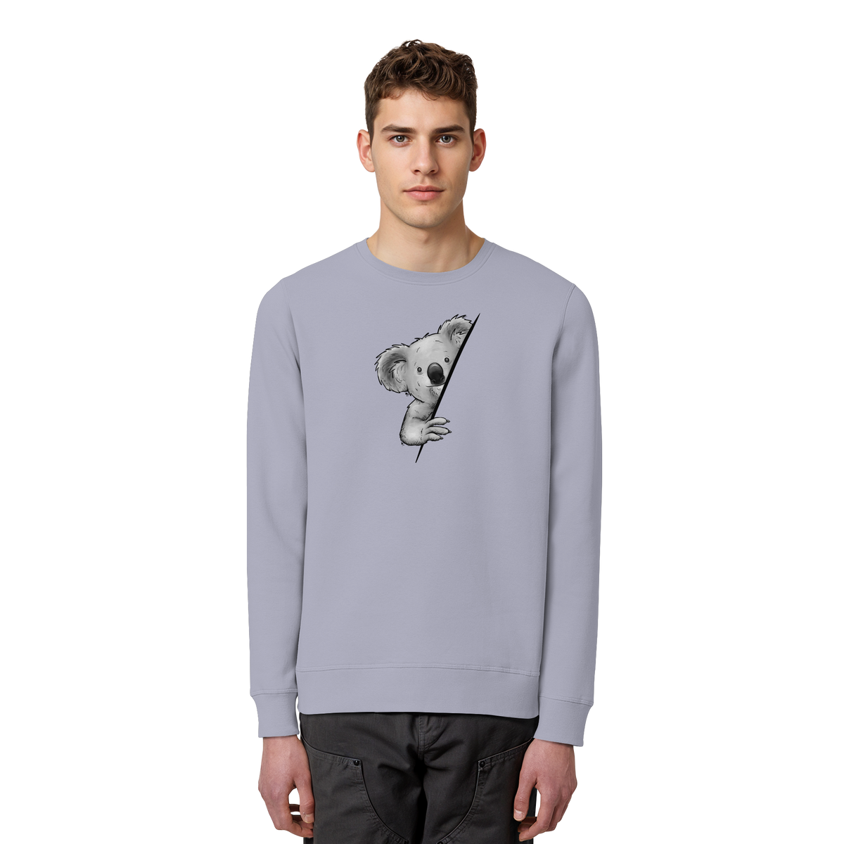 Koala Bär Illustration - Organic Basic Unisex Sweatshirt