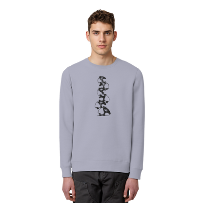 Lustiger Haufen aus Schabracken-Tapiren - Organic Basic Unisex Sweatshirt