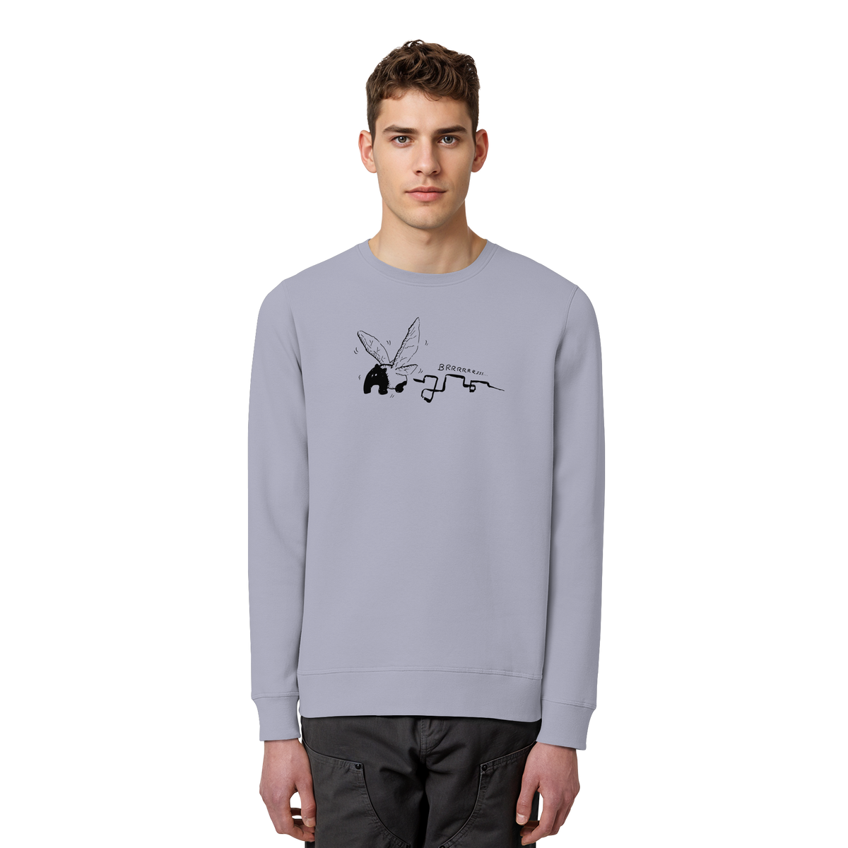 zauberhaft flatternde Tapir Fee - Organic Basic Unisex Sweatshirt