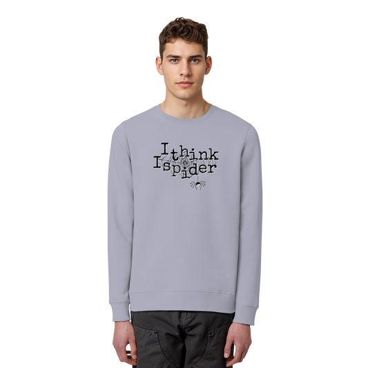 I think I spider - Spinne - Organic Basic Unisex Sweatshirt