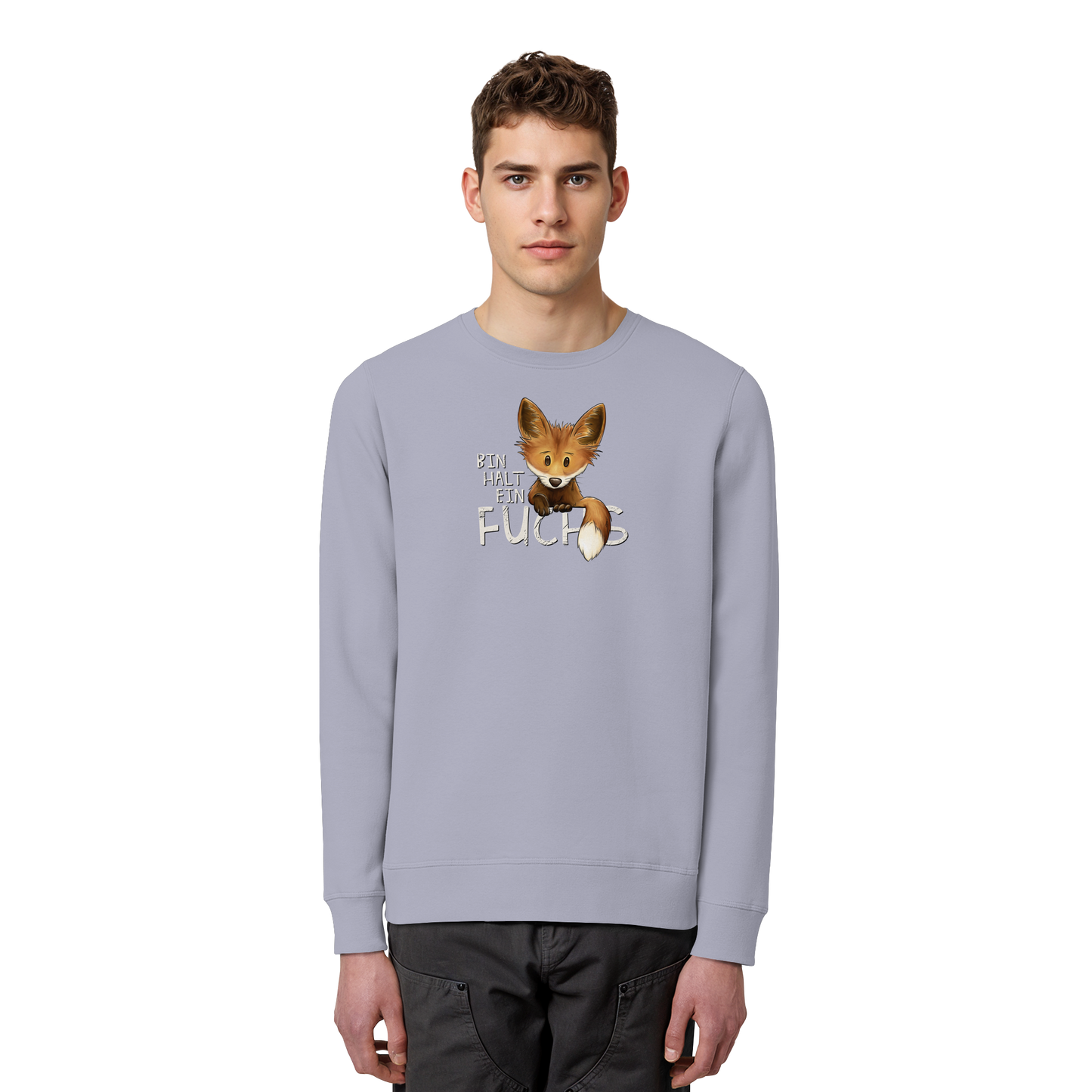Bin halt ein Fuchs - Organic Basic Unisex Sweatshirt